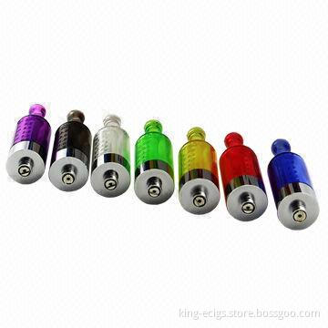 2013 New Color Changing Reusable Mini Clearomizer E-cigarettes, 3.3-4.0V Input Voltage